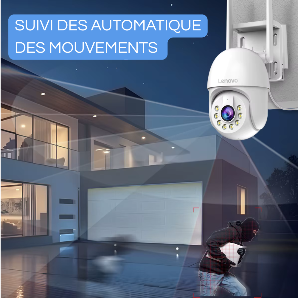 FURAKS IntelliCam – Caméra de Surveillance Extérieure