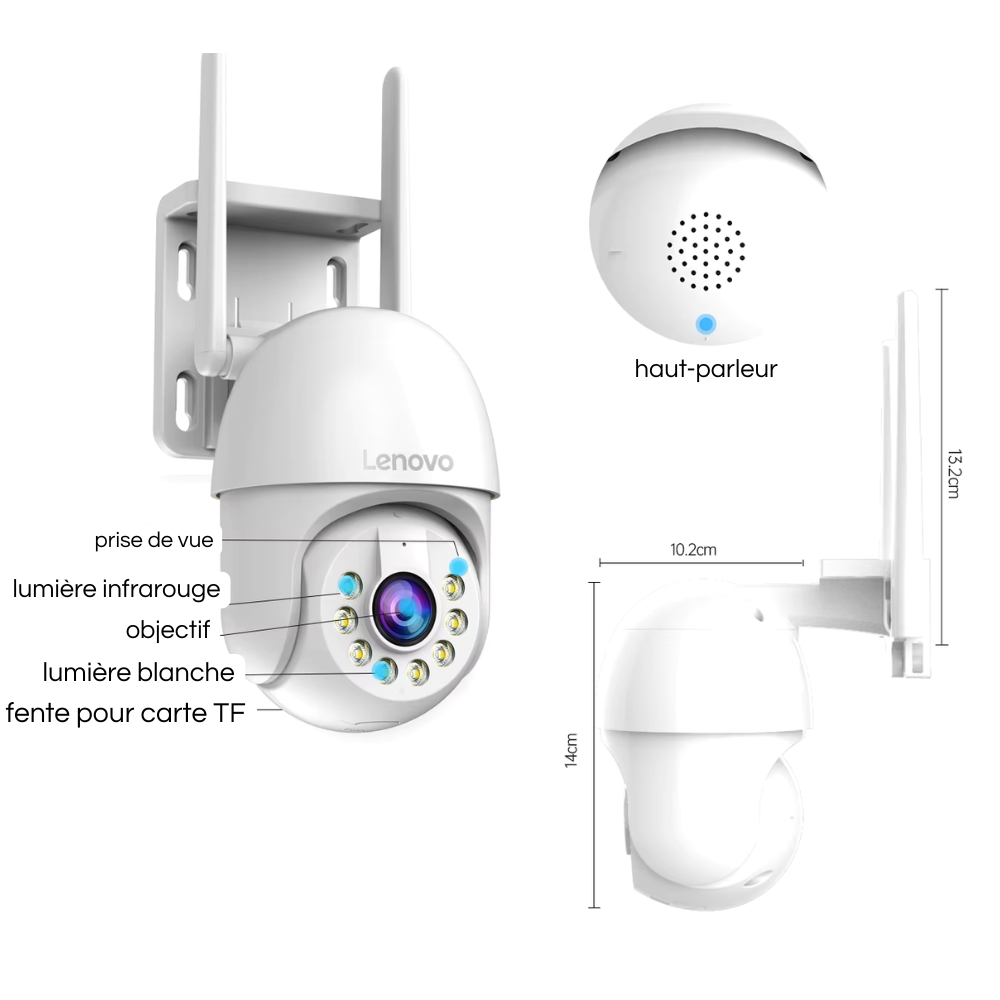 FURAKS IntelliCam – Caméra de Surveillance Extérieure