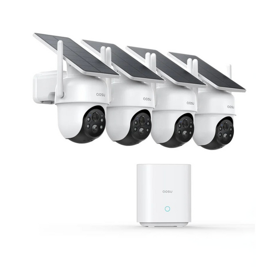 FURAKS Optima – Pack de 4 Caméras Extérieures