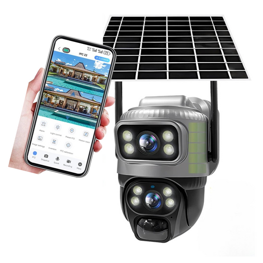 FURAKS SkyEye Solar – Caméra de Surveillance Extérieure